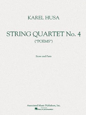 Seller image for Karel Husa - String Quartet No. 4 : Poems Score And Parts for sale by GreatBookPrices