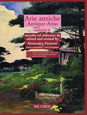 Imagen del vendedor de Arie Antiche / Antique Arias : Canto E Pianoforte / Voice and Piano a la venta por GreatBookPrices