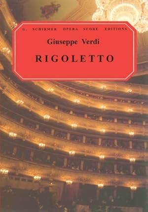 Image du vendeur pour Rigoletto Opera in Four Acts : Vocal Score mis en vente par GreatBookPrices