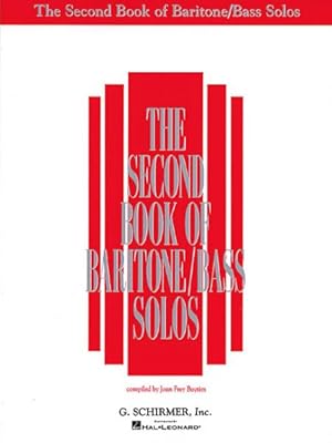 Seller image for Second Book of Baritone Bass Solos for sale by GreatBookPrices