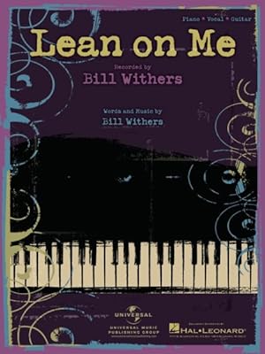 Seller image for Lean on Me Piano-Vocal-Guitar for sale by GreatBookPrices