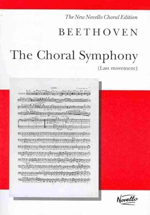 Seller image for Choral Symphony: Last Movement : For Soprano, Alto, Tenor, Bass, Soli, SATB and Orchestra for sale by GreatBookPrices