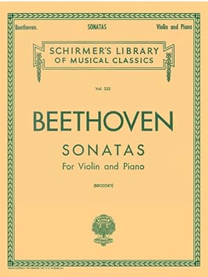 Seller image for Beethoven Sonatas : Violin and Piano for sale by GreatBookPricesUK