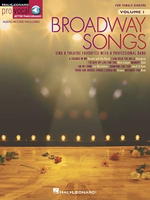 Seller image for Broadway Songs : For Female Singers for sale by GreatBookPricesUK