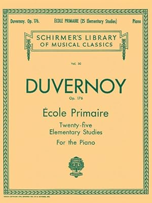 Immagine del venditore per Ecole Primaire 25 Elementary Studies, Op. 176 : Piano Solo venduto da GreatBookPricesUK