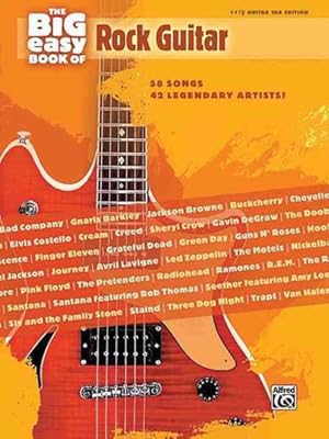 Seller image for Big Easy Book of Rock Guitar : Easy Guitar Tab Edition for sale by GreatBookPricesUK