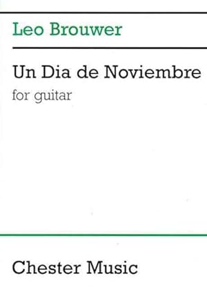 Imagen del vendedor de Un Dia de Noviembre : For Guitar -Language: Spanish a la venta por GreatBookPricesUK