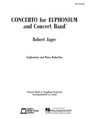 Imagen del vendedor de Concerto for Euphonium And Concert Band a la venta por GreatBookPrices