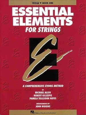 Imagen del vendedor de Essential Elements for Strings : Viola, Book 1 a la venta por GreatBookPrices
