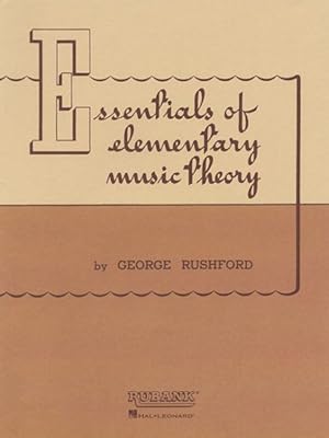 Seller image for Essentials of Elementary Music Theory for sale by GreatBookPrices