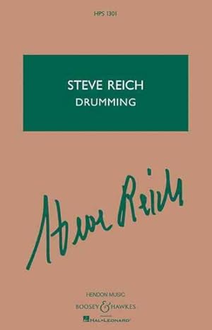 Seller image for Steve Reich Drumming : For Percussion Ensemble for sale by GreatBookPrices