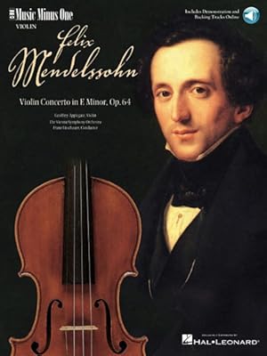 Image du vendeur pour Concerto for Violin and Orchestra : E Minor - E Moll, Opus 64: Music Minus One Violin mis en vente par GreatBookPrices