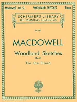 Imagen del vendedor de Woodland Sketches, Op. 51 a la venta por GreatBookPrices