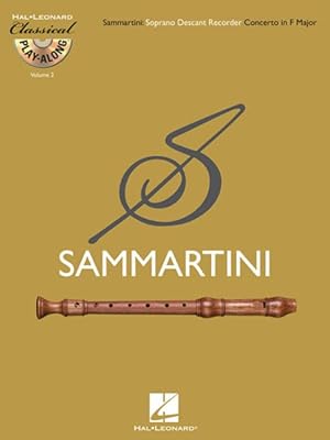 Seller image for Sammartini : Concerto for Soprano Descant Recorder in F Major for sale by GreatBookPrices