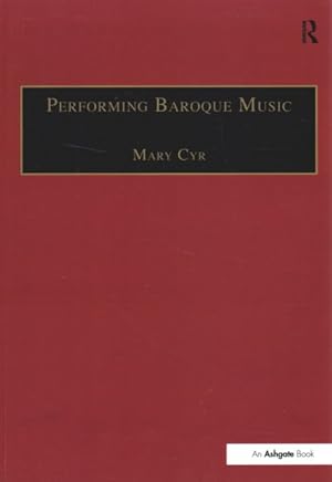 Seller image for Performing Baroque Music for sale by GreatBookPrices