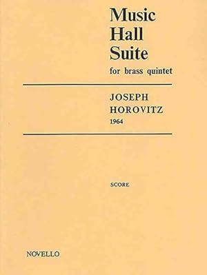 Seller image for Music Hall Suite for Brass Quintet for sale by GreatBookPrices
