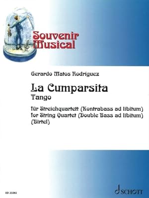 Imagen del vendedor de La Cumparsita Tango : String Quartet Double Bass Ad Libitium Score and Parts a la venta por GreatBookPrices