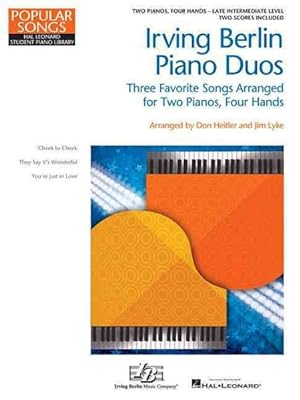 Seller image for Irving Berlin Piano Duos : Three Favorite Songs Arranged for 2 Pianos, 4 Hands for sale by GreatBookPrices