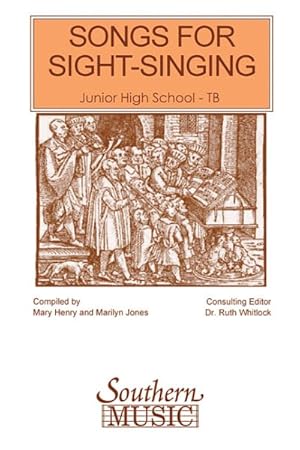 Bild des Verkufers fr Songs for Sight Singing : Tb Book, Junior High School Edition zum Verkauf von GreatBookPrices
