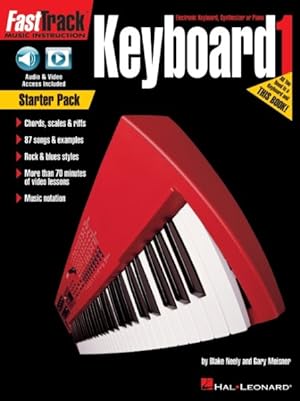 Imagen del vendedor de Fasttrack Keyboard Starter Pack : Electronic Keyboard, Synthesizer or Piano a la venta por GreatBookPrices