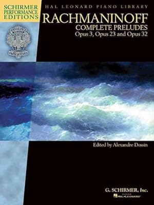 Imagen del vendedor de Complete Preludes for Piano : Op. 3, 23, and 32 a la venta por GreatBookPrices