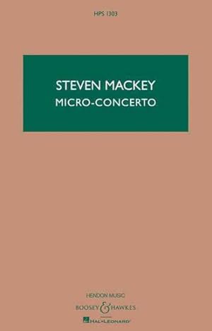 Seller image for Micro-Concerto : For Percussionist and Mixed Quintet for sale by GreatBookPrices