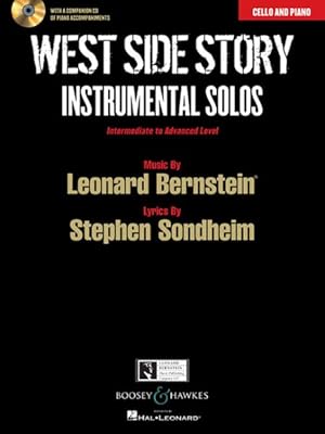 Bild des Verkufers fr West Side Story Instrumental Solos : Cello and Piano: Intermediate to Advanced Level zum Verkauf von GreatBookPrices