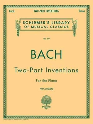 Seller image for Bach Two-Part Inventions for the Piano : Sheet Music for sale by GreatBookPrices