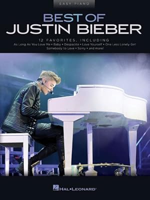Seller image for Best of Justin Bieber : Easy Piano for sale by GreatBookPrices