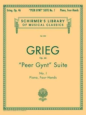 Imagen del vendedor de Peer Gynt Suite No. 1, Op. 46 : Piano Duet a la venta por GreatBookPrices