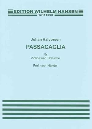 Seller image for Passacaglia : fur Violine und Bratsche for sale by GreatBookPrices