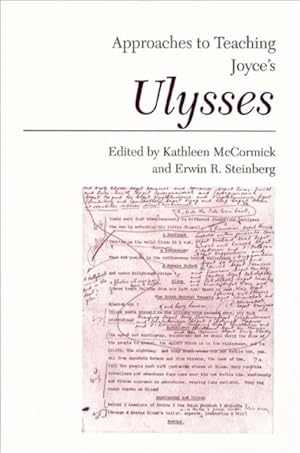 Seller image for Approaches to Teaching Joyce's Ulysses for sale by GreatBookPricesUK