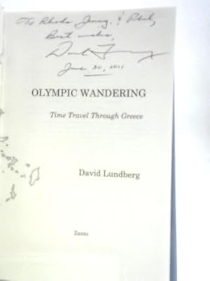 Imagen del vendedor de Olympic Wandering: Time Travel Through Greece a la venta por World of Rare Books