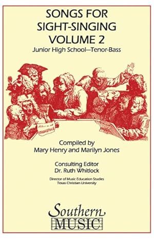 Seller image for Songs for Sight Singing : Junior High School Edition Tb Book for sale by GreatBookPricesUK