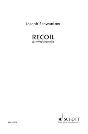 Imagen del vendedor de Recoil : For Wind Ensemble- Full Score a la venta por GreatBookPricesUK