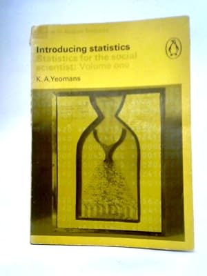 Seller image for Statistics For The Social Scientist: 1 - Introducing Statistics for sale by World of Rare Books