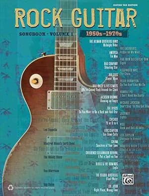 Immagine del venditore per Rock Guitar Songbook : 1950s-1970s: Guitar Tab Edition venduto da GreatBookPrices