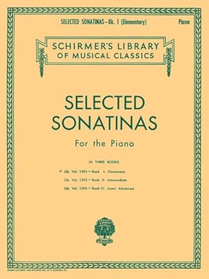 Seller image for Selected Sonatinas for the Piano : Book 1 : Elementary for sale by GreatBookPricesUK