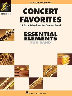 Seller image for Concert Favorites : E Flat Alto Sax for sale by GreatBookPrices