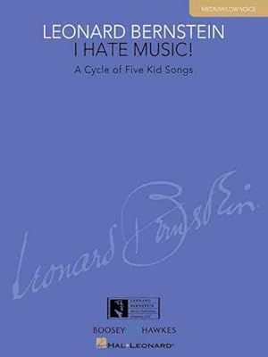 Immagine del venditore per I Hate Music! : A Cycle of Five Kid Songs: Medium/Low Voice venduto da GreatBookPrices