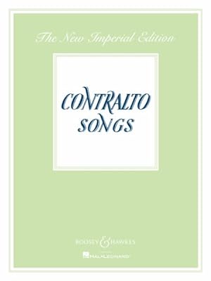 Seller image for Contralto Songs : The New Imperial Edition for sale by GreatBookPrices