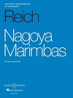 Seller image for Nagoya Marimbas : For Two Marimbas - Score and Parts for sale by GreatBookPrices
