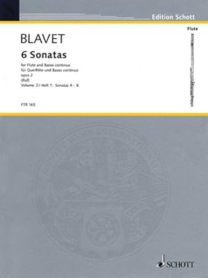 Bild des Verkufers fr Six Sonatas, Op. 2 zum Verkauf von GreatBookPrices