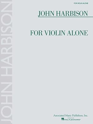 Imagen del vendedor de For Violin Alone a la venta por GreatBookPrices