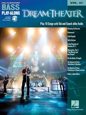 Image du vendeur pour Dream Theater : Bass Play-along Volume 47 Book/2-cd Pack mis en vente par GreatBookPrices