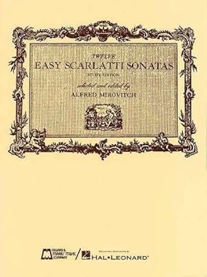 Immagine del venditore per 12 Easy Scarlatti Sonatas venduto da GreatBookPrices