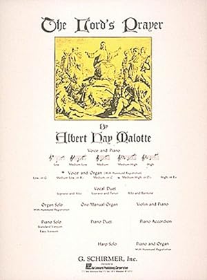 Seller image for Lord's Prayer : Medium High Voice (D-Flat) and Organ for sale by GreatBookPrices