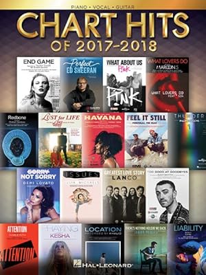 Seller image for Chart Hits of 2017-2018 : Piano - Vocal - Guitar for sale by GreatBookPrices