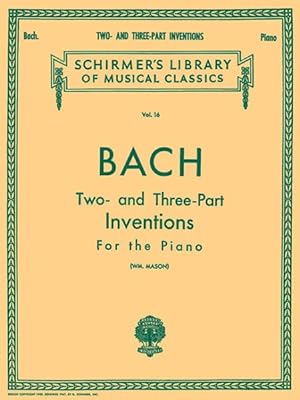 Seller image for Bach : Two and Three Part Inventions for the Piano for sale by GreatBookPrices