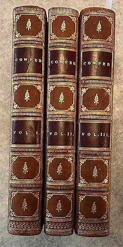 Three Volumes: The Poetical Works of William Cowper